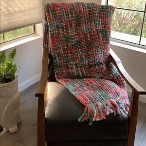 Parkland collection woven hand loom throw blanket